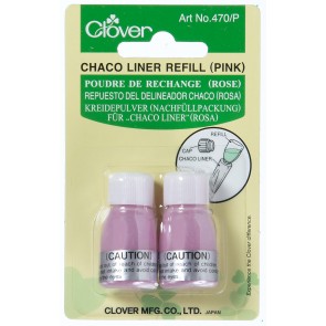 CLOVER Kreidepulver Nachfüllpack. „Chaco Liner“ rosa