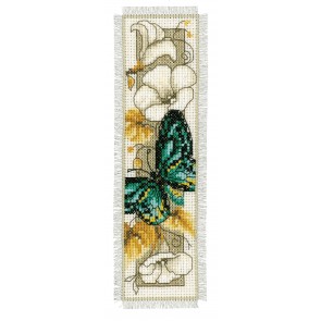VER Lesezeichenpackung Schmetterling auf Blumen V