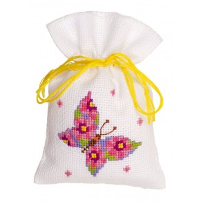 VER Tütchenpackung Rosa Schmetterling