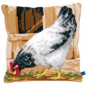 VER Kreuzstichkissenpackung Huhn