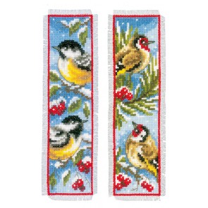 VER Lesezeichenpackung Vögel im Winter 2er Set