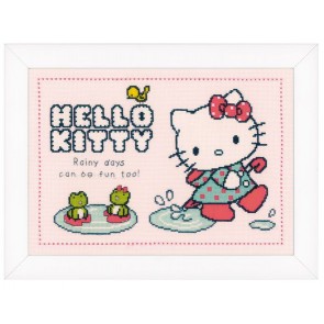 VER Zählmusterpackung Hello Kitty Spaß im Regen