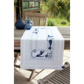 VER Bedruckter Läuferpackung Fröhliche Katzenbande