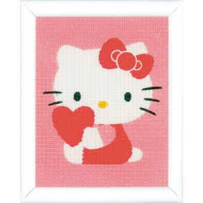 VER Stickbilderpackung Hello Kitty mit Herz