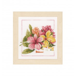 LAN. Zählmusterpackung Amaryllisbukett 25x25cm