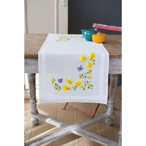 VER Bedruckter Läuferpackung Frühlingsblumen