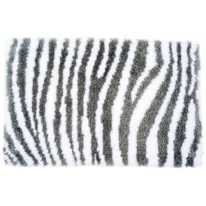 VER Knüpfteppichpackung Zebra Look