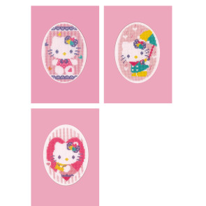 VER Grußkartenpackung Hello Kitty Pastel 3er Set