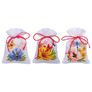 VER Tütchenpackung Blumen 3er Set
