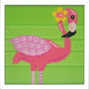 VER Diamond Painting Packung Flamingo