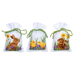 VER Tütchenpackung Kaninchen mit Küken 3er Set