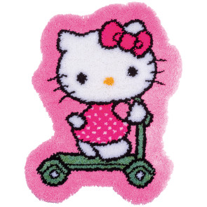 VER Knüpfformteppichpackung Hello Kitty Transport