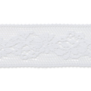 Union Knopf Raschelspitze floral 24mm - 25m