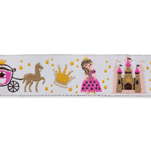 Union Knopf Jacquardborte Prinzessin 15mm - 15m