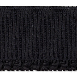 Union Knopf Gürtelgummi mit Rüsche 40mm - 10m
