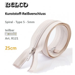 Reißverschl. BELCO KSt/5mm/sep