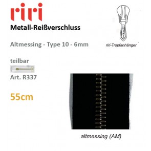Reißversch.RIRI-Met.ameTX/sep