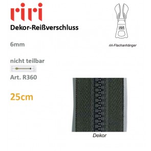 Reißverschl.RIRI-Dekor 6mm/fx#
