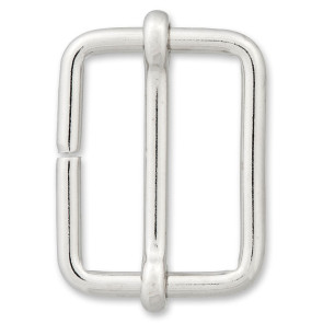 25mm Metallschnalle mit Schiebesteg