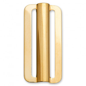 Metallschließe für Elastikgürtel, gold, silber