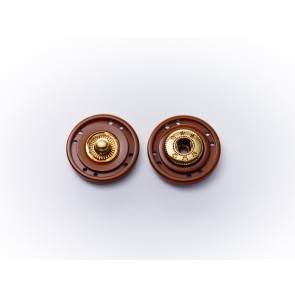 31mm Druckknopf Kunststoff, Polyester gefärbt