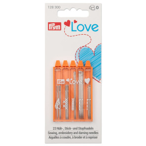 Prym Love Näh/Stick/Stopf-Ndl Sort  23St #