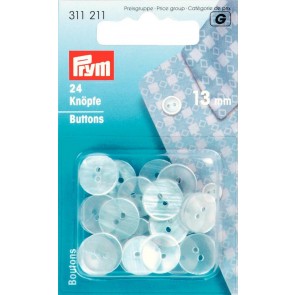 Prym Kittel-/Schlafanzugknöpfe KST 13 mm perlmutt