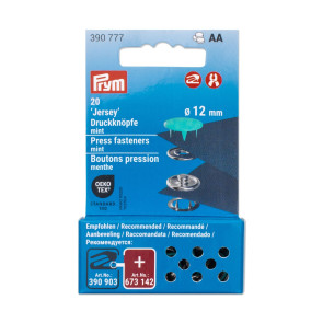Prym Druckknöpfe Jersey, 12 mm, mint #