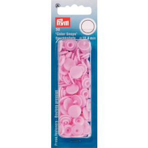 Prym NF Druckkn Color Snaps rund 12,4 mm rosa