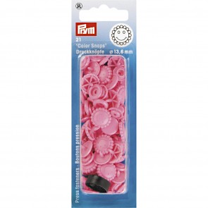 Prym NF-Druckknopf Color Snaps Blume 13,6 mm pink