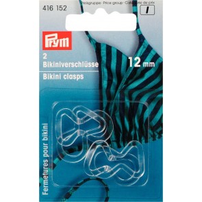 Prym Bikini- und Gürtelverschlüsse KST Schlinge 12 mm transp.