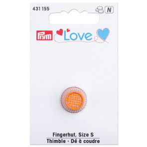 Prym Love Fingerhut S orange #