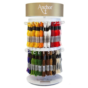 ANCHOR Theken-Display Sticktwist (52 Farben gefüllt)