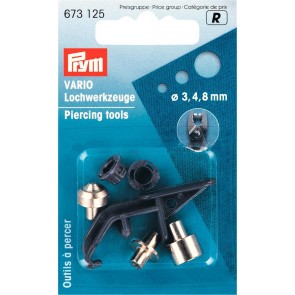 Prym Lochwerkzeuge für Vario-Zange ST 3/4/8 mm