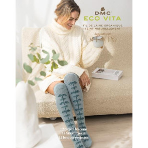 Broschüre DMC Eco Vita 360 - 12 Stickprojekte (Socken)
