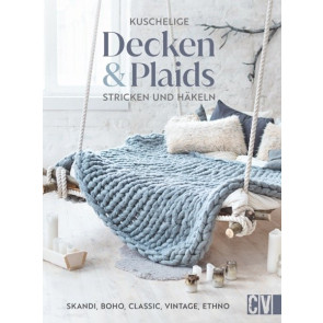 CV Kuschelige Decken und Plaids stricken und häkeln