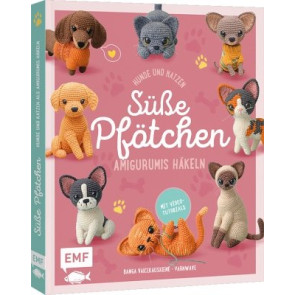 EMF Süße Pfötchen – Hunde und Katzen als Amigurumis häkeln