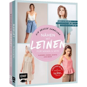 EMF Nähen mit Leinen für Mama und Mini – über 25 Projekten