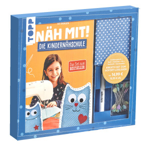 TOPP Kreativ-Set: Näh mit! Die Kindernähschule