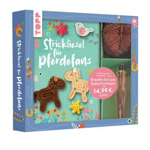 TOPP Strickliesel für Pferdefans (inkl. Strickliesel)