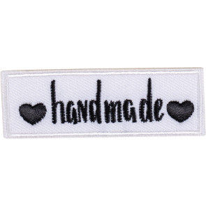 App. HANDY Handmade mit 2 Herzen weiß