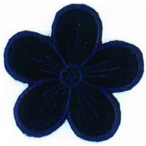 App. HANDY Blume dunkelblau
