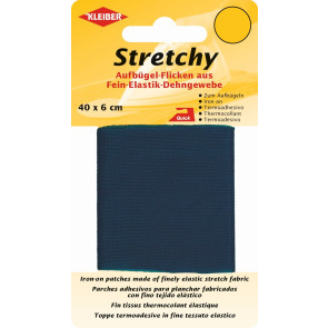 KLEIBER Stretchy-Bügel-Flicken 40cmx6cm/dunkelblau
