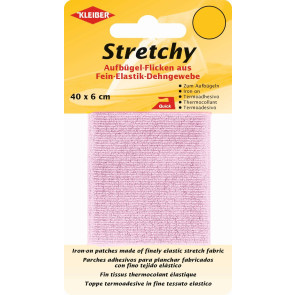 KLEIBER Stretchy-Bügel-Flicken 40cmx6cm/rosa