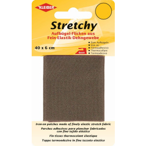 KLEIBER Stretchy-Bügel-Flicken 40cmx6cm/braun