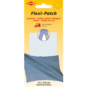 KLEIBER Flexi-Patch zum außen Aufbügeln 15x20cm/weiß