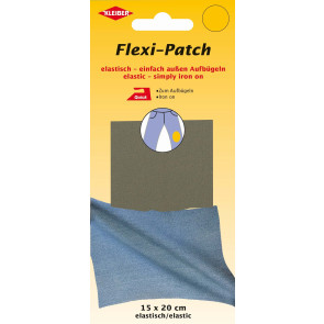 KLEIBER Flexi-Patch zum außen Aufbügeln 15x20cm/beige