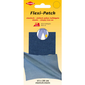 KLEIBER Flexi-Patch zum außen Aufbügeln 15x20cm/jeansmblau
