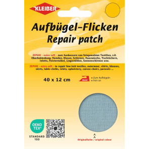 KLEIBER Zephir-Grosspackung 40cmx12cm/hellgrau