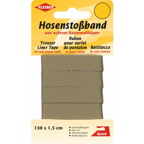 KLEIBER Hosenstoßband  1,5x130cm/beige